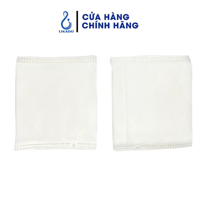 Bông tẩy trang Likado hộp 120 miếng kích thước 5.5x6.5cm Trang Điểm Mỹ Phẩm 2