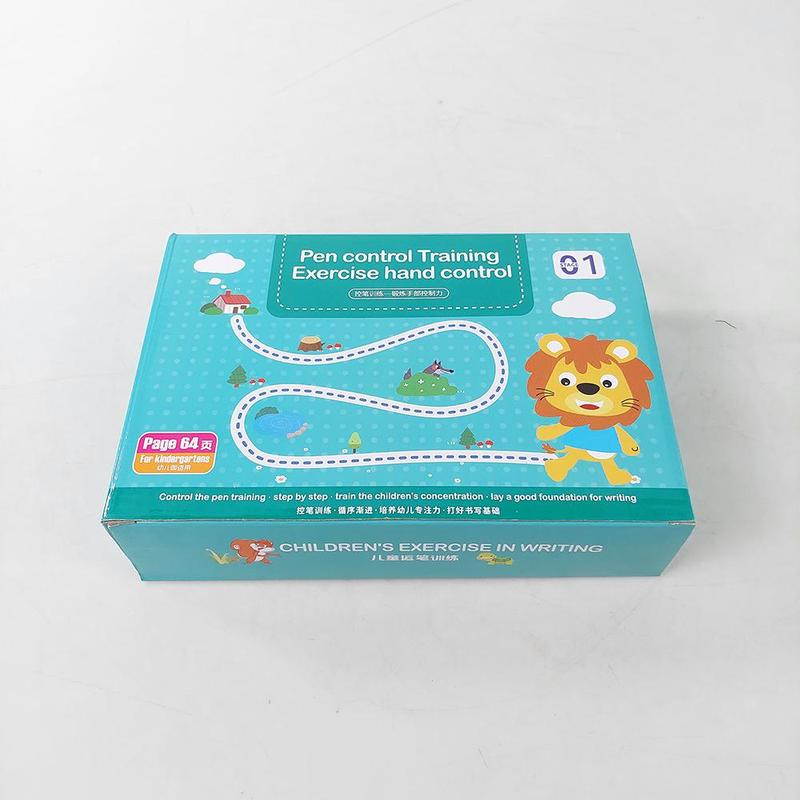 Mainan edukasi CPY Magical Tracing Workbook Set Practice Copybook for Kids - CP-1 - Green Terlaris 7