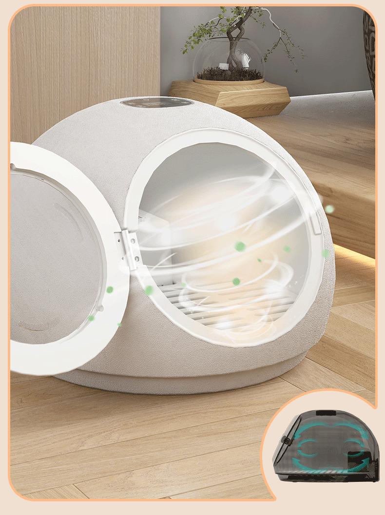 Product Introduction of Cat Drying Baker for Pet Household Hair Dryer Water Blower Dog Bath Drying Artifact Mute Sterilization 12