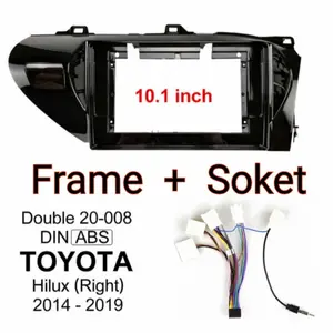 Frame 10 inch HILUX 2014 - Up / Frame HILUX / Soket PNP Toyota Hilux