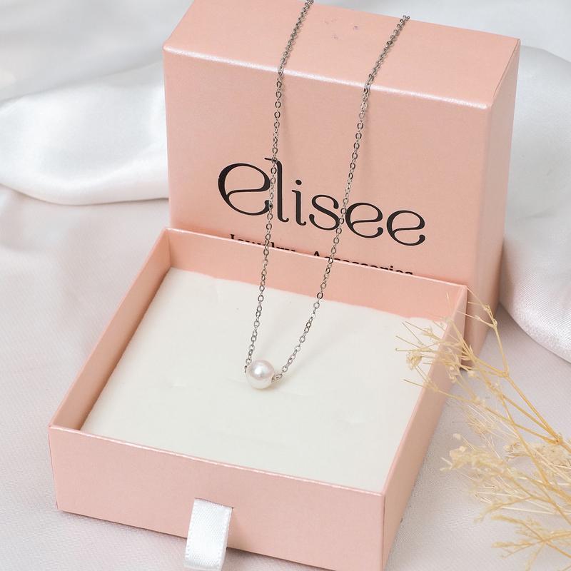 Dây chuyền bạc xuyên ngọc STELLA đơn giản, nhẹ nhàng Elisee 4