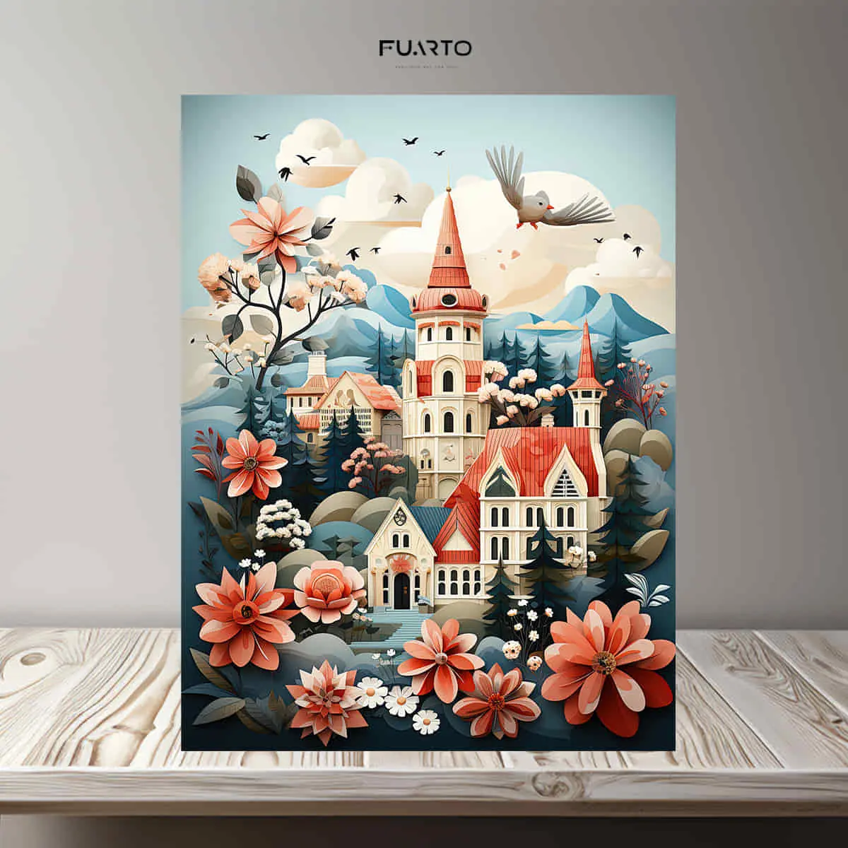Wall Decor Hiasan Dinding Pajangan Kayu Rumah 2 Vibes 30x40 17R