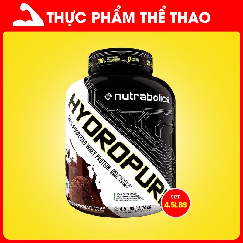 HydroPure 4.5lbs - Thực Phẩm Bổ Sung Whey Protein - Nhiều Hương Vị - Thương Hiệu Nutrabolics