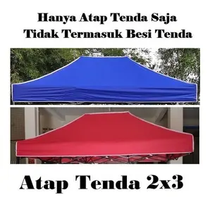 Terpal Atap Tenda Lipat 2x3 (Bahan Polyester 420D)