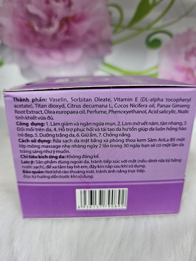 Product Introduction of Kem Face  b5 dưỡng trắng da nám mụn tái tạo giữ ẩm chống nắng 5
