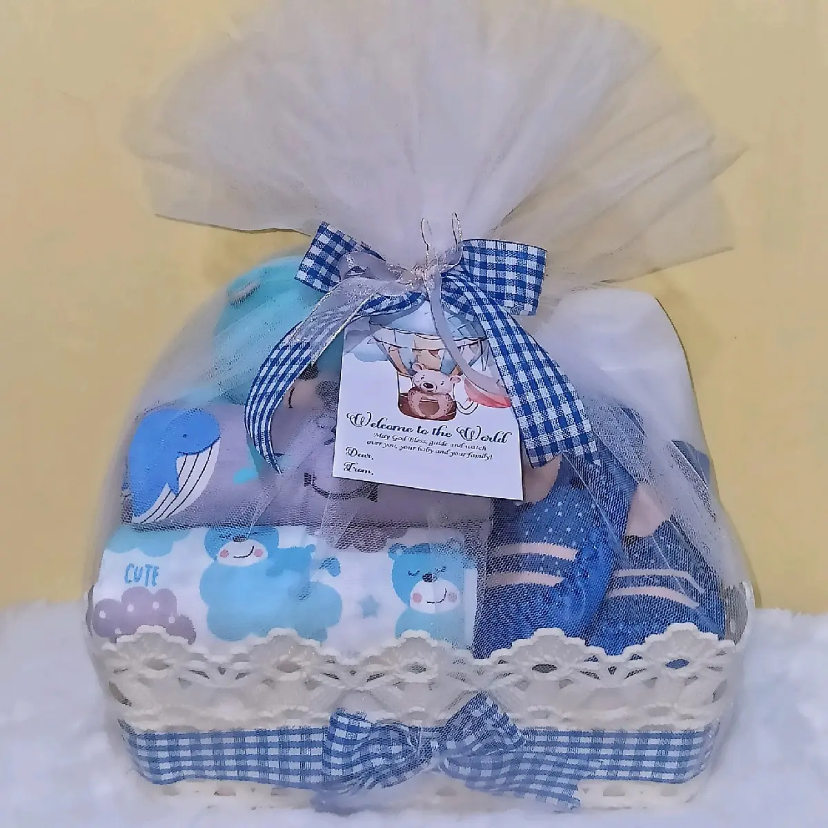 Parcel / Hampers New Born Baby Daily Series Kemasan Tile