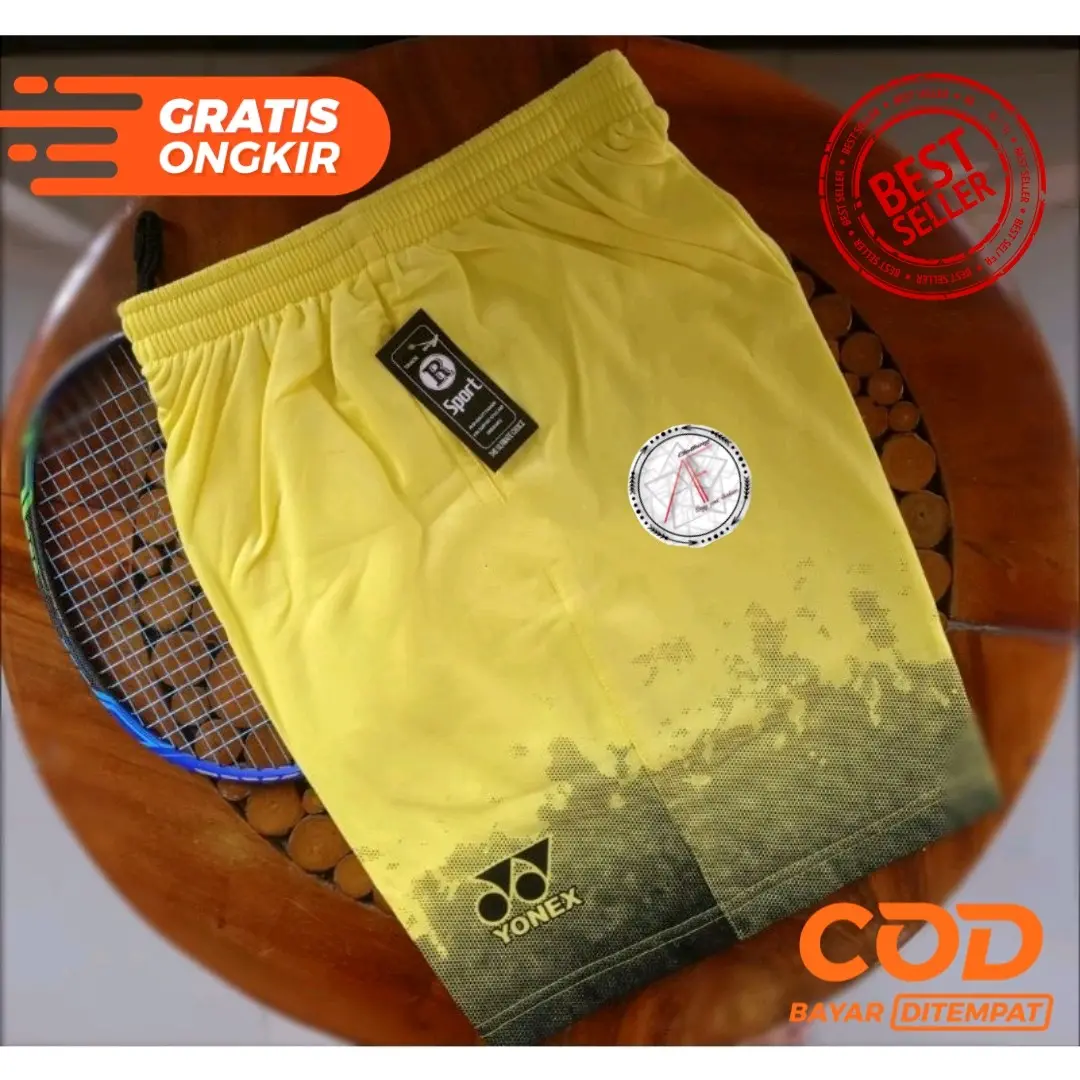 celana pendek olahraga celana pendek bulutangkis badminton kasual unisex sporty swimming gym futsal Uniseks Sport Nyaman Uniseks cuci kering size l(bb40-75kg)