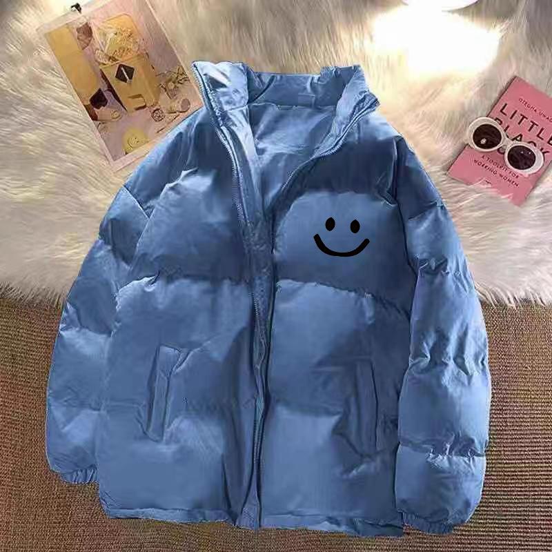 Áo khoác cotton chống gió cho nam và nữ, áo khoác đệm rộng, phong cách Mỹ mới, đường phố cao cấp, Thương Hiệu Thời Trang , mùa đông 3