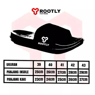 Rootly - Sandal Pria Motif Crew Terbaru Masakini Anti Slipper 6