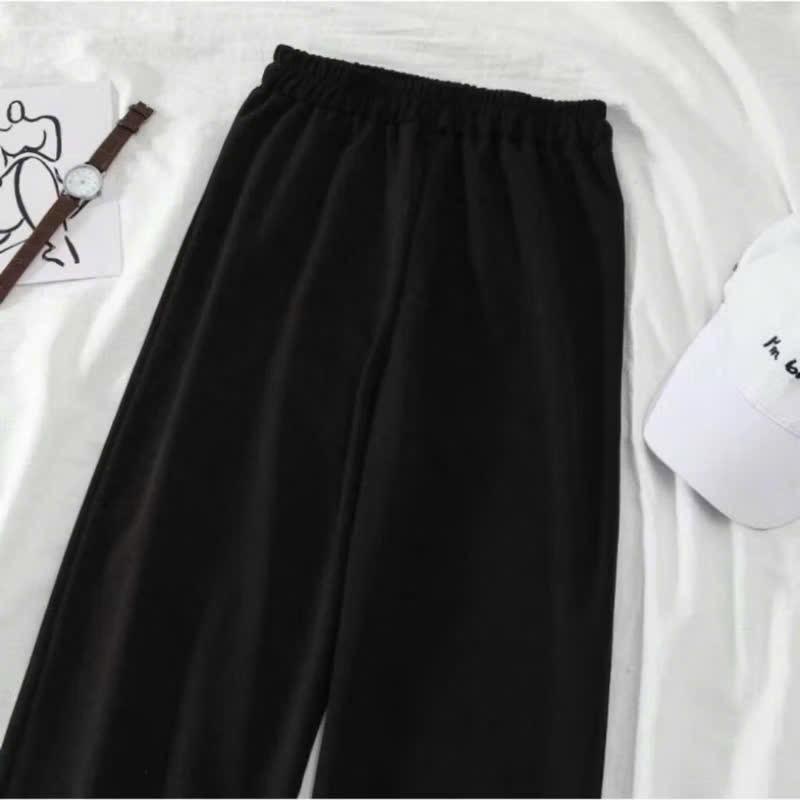 Tổng Hợp Các Mẫu Quần Nữ Form Rộng hàng siêu hót hit chất mềm mát, co giãn, mặc ở nhà, đi chơi Women Pants 7