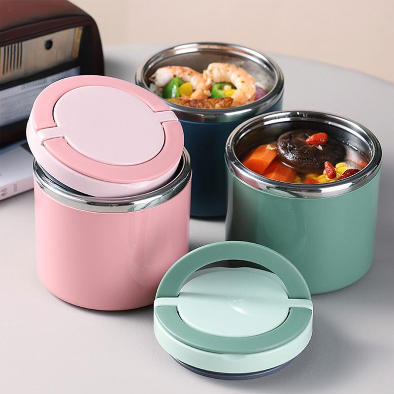 Hộp Đựng Đồ Ăn Trưa Cách Nhiệt, Hộp Đựng Thức Ăn Nóng, Cấp Thực Phẩm Kín Chắc Chắn, Hộp Đựng Dung Tích Lớn Để Đi Chơi, Cắm Trại Và Du Lịch