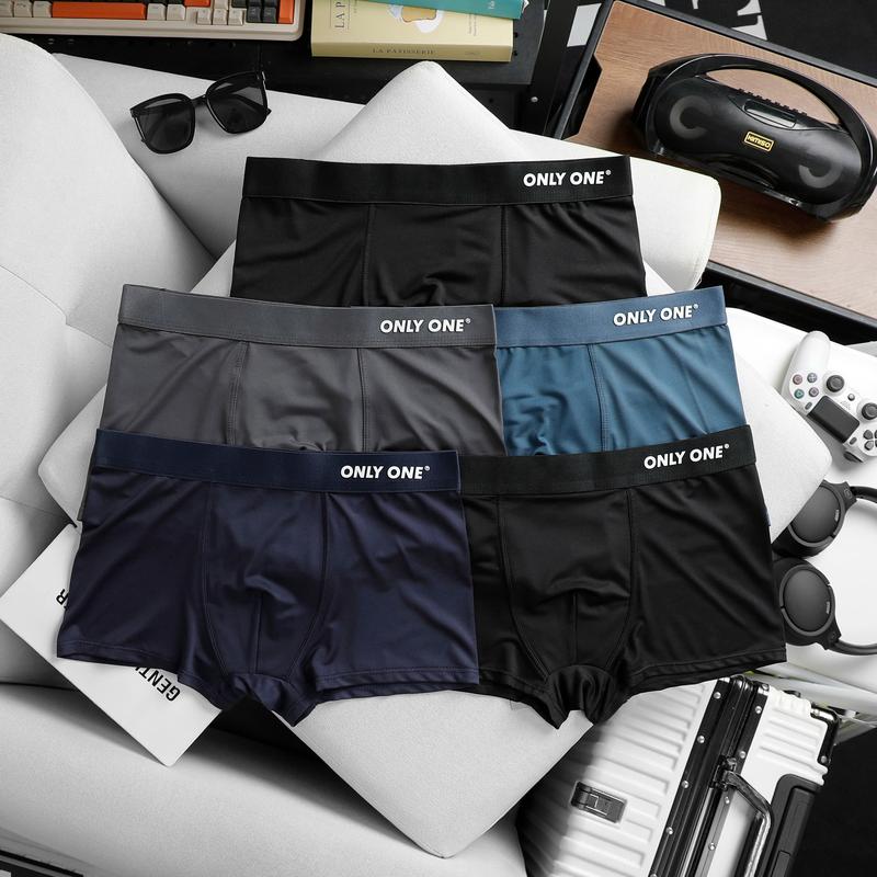 Combo 5 Quần Sịp Nam Boxer, Quần Xì Nam in nổi mềm mại thoáng mát tấm hút mồ hôi tốt Menswear, Quần Boxer Nam cao cấp BadBoy mẫu mới 2025 ToppppA2 (che tên sản phẩm khi giao hàng) 0
