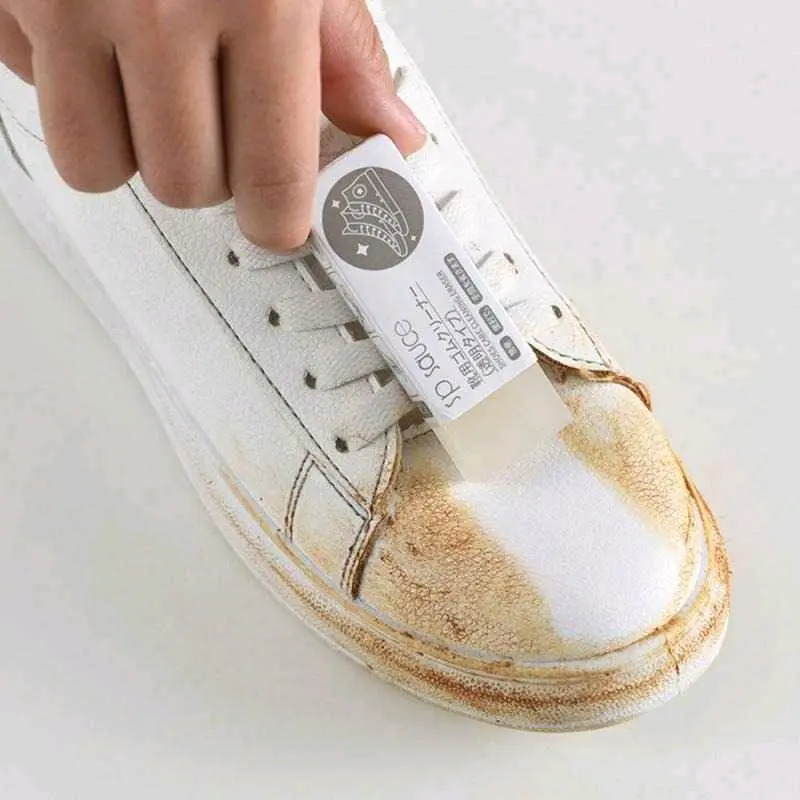 Pembersih Sepatu Instan Penghapus Kotoran Sneakers Putih Portable Traveling Penghapus