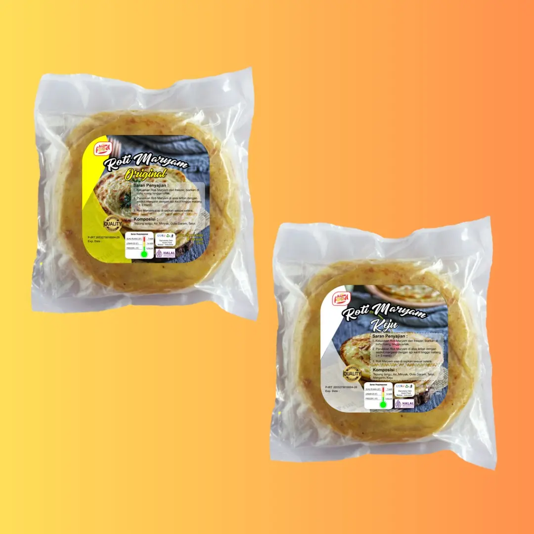 [PAKET 2 MIX] ROTI MARYAM ORIGINAL & KEJU