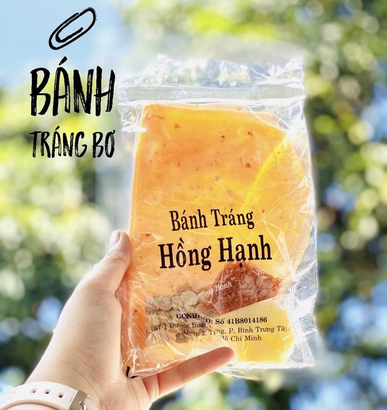  Bánh tráng bơ Hồng Hạnh tứ vị set 10bịch 