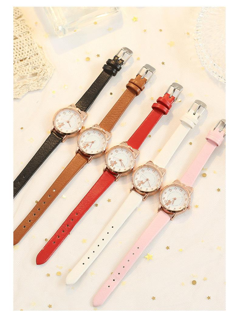 Product Introduction of Cute Cat Xingyue Bracelet Watch Women's Suit 1