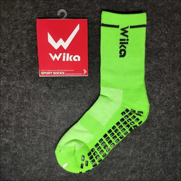 Free Ship - COMBO 10 ĐÔI Vớ chống trượt đá banh, tất chống trơn đá bóng thương hiệu Wika dành cho các môn thể thao, bóng đá, nhiều màu sắc. TOP, SPORT 5