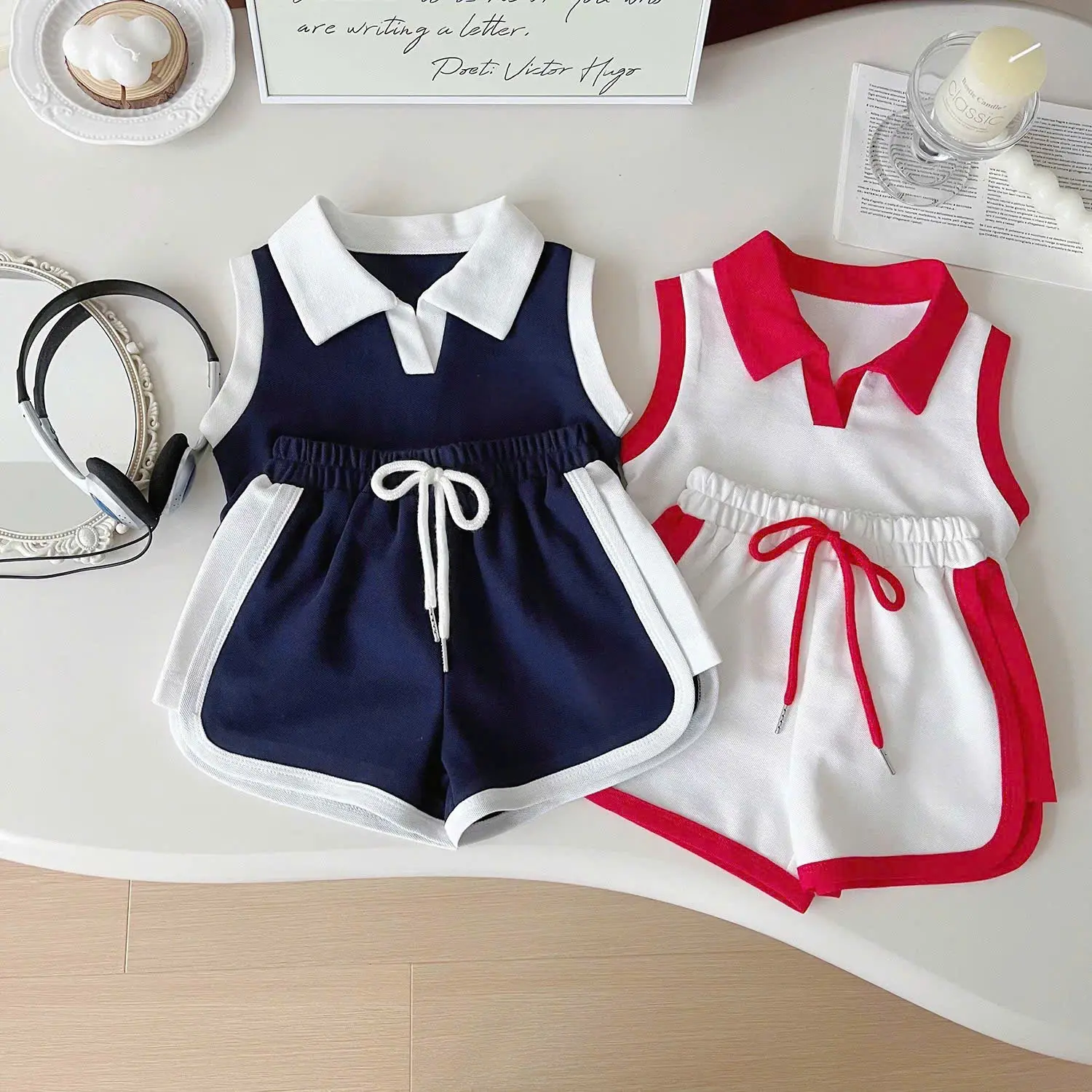 COMBO Set bộ pô lô ba lỗ cho bé gái,dễ thương,chất mềm mại thoáng mát cho bé