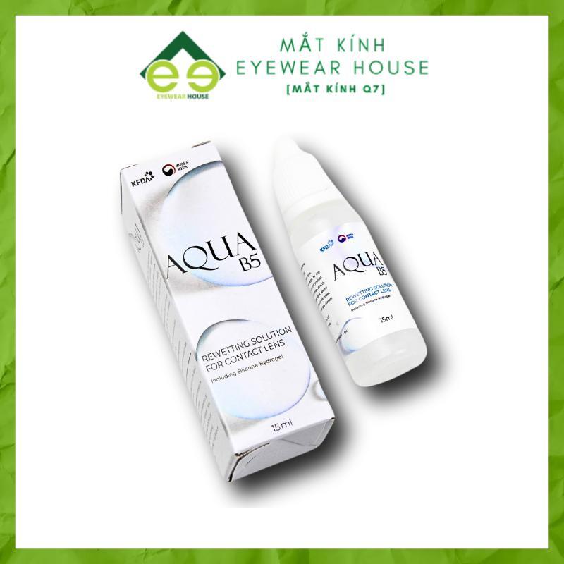 Nước ngâm, nhỏ mắt chuyên dụng kính áp tròng Aqua Lens