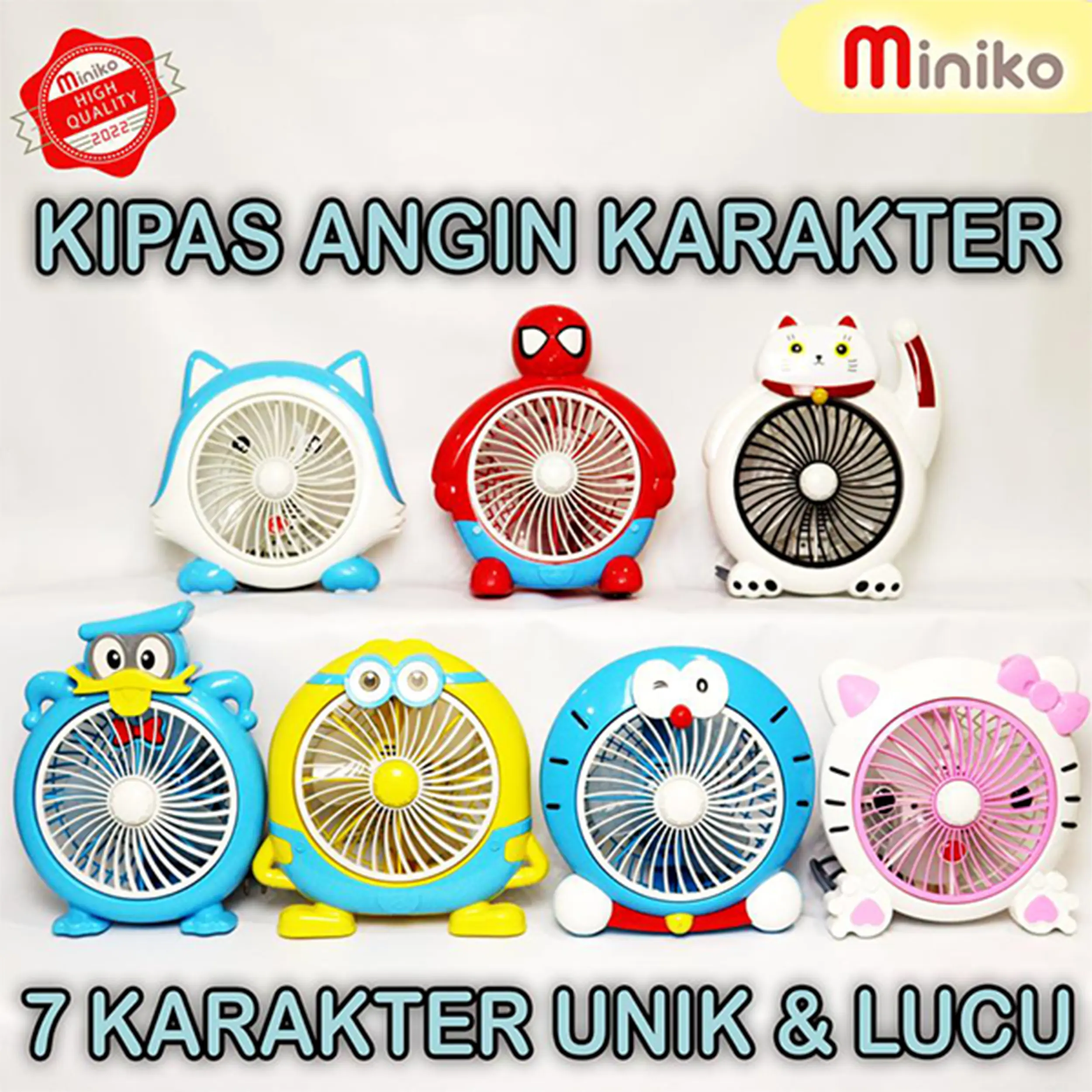 Kipas Angin Karakter 10 Iinch Kipas Angin  listrik Termurah Kipas Dingin
