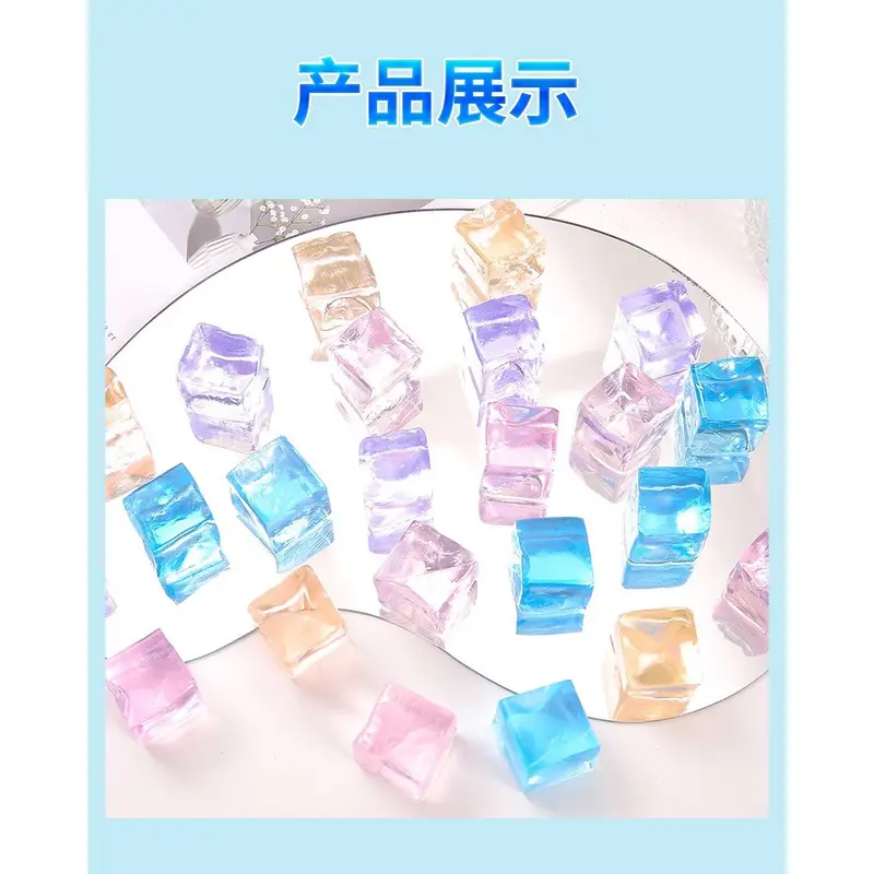 kreatif mainan jelly es batu / squishy slime mainan pelepas stres anak dan dewasa / souvenir 4