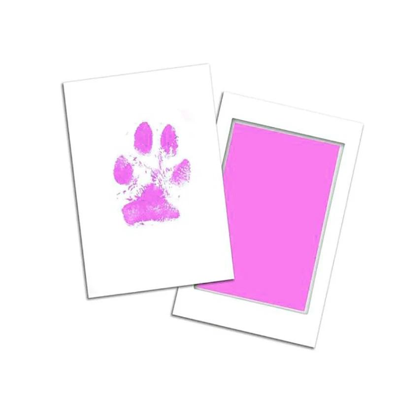 Product Introduction of Pet Dog & Cat Paw Print Ink Set Pad Baby Handprints Safe Non-toxic Wash Free Easy Clean Diy Handprints Footprints Pet Souvenirs 21