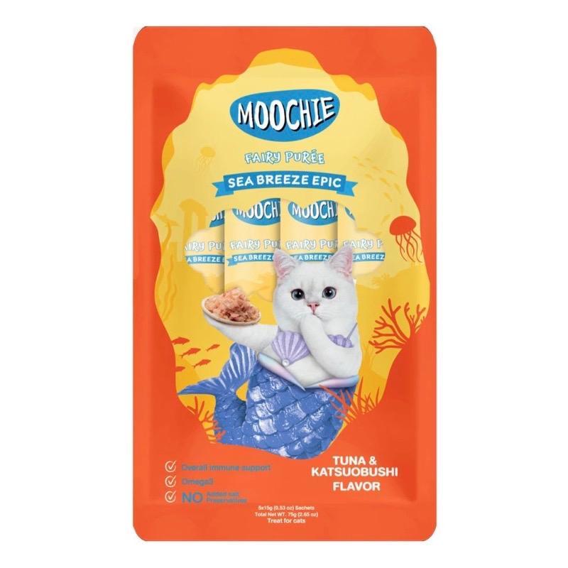 ￼Moochie Fairy Puree Tuna & Katsuobushi For Cat 75gr 0