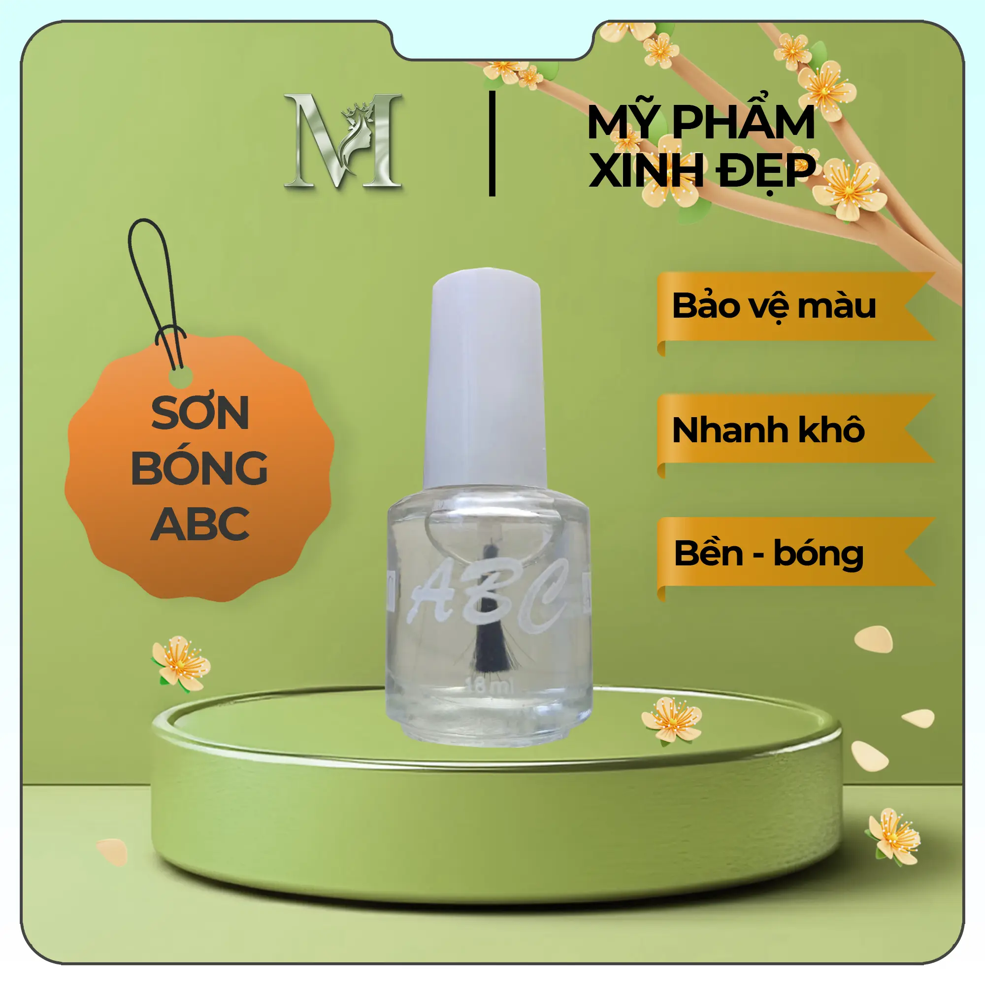 Sơn bóng ABC - Bền bóng - Mau khô - Bảo vệ màu
