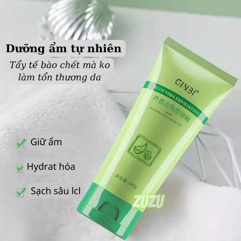 Combo 10 Gel Tẩy Da Chết Yinbi chiết xuất Nha Đam