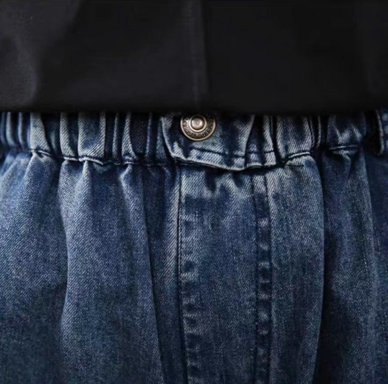 QUẦN JEANS SUÔNG MÀI, chất vải JEANS, nhẹ nhàng, mềm mại, thoải mái, sang trọng, lịch sự [QJSM] 6