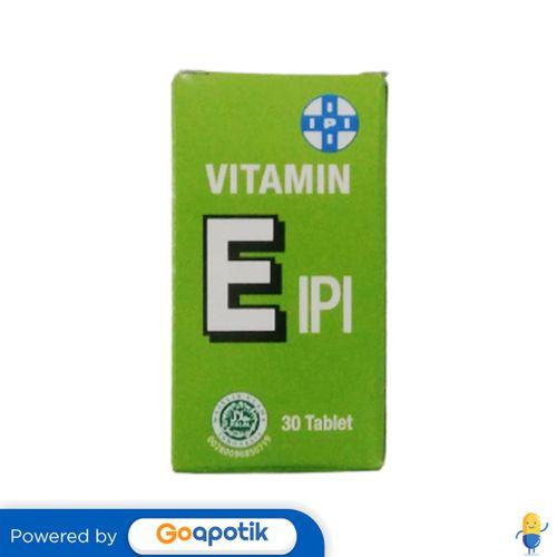 Gambar IPI VITAMIN E BOTOL 30 TABLET dari Apotek Lany Farma's by GoA Kab. Jember Tokopedia