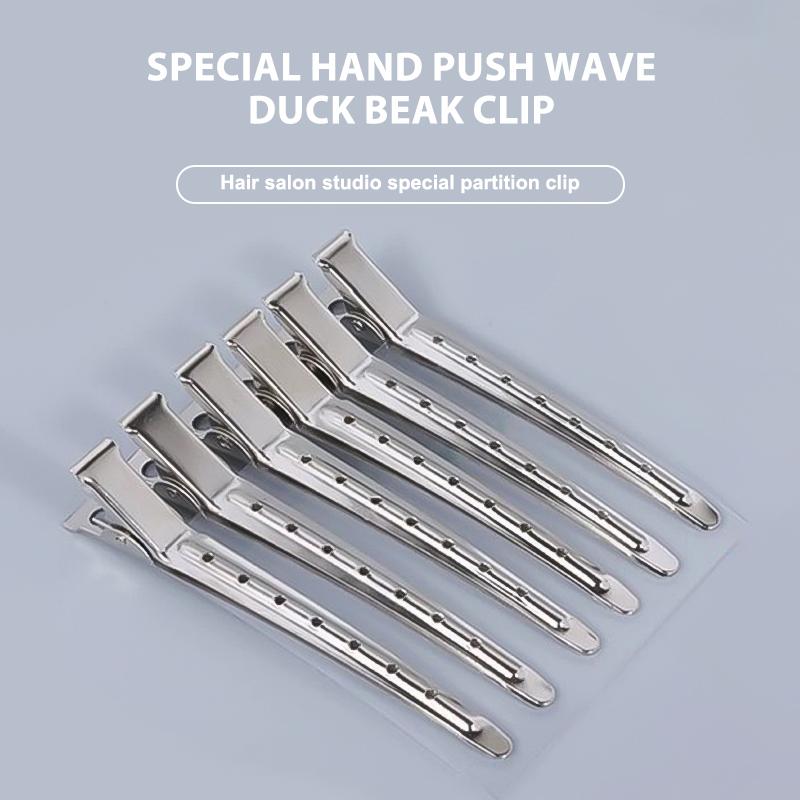 Kẹp tóc mềm mại kẹp tóc mái không để lại dấu vết kẹp tóc mỏ vịt kẹp tóc cố định kiểu tóc