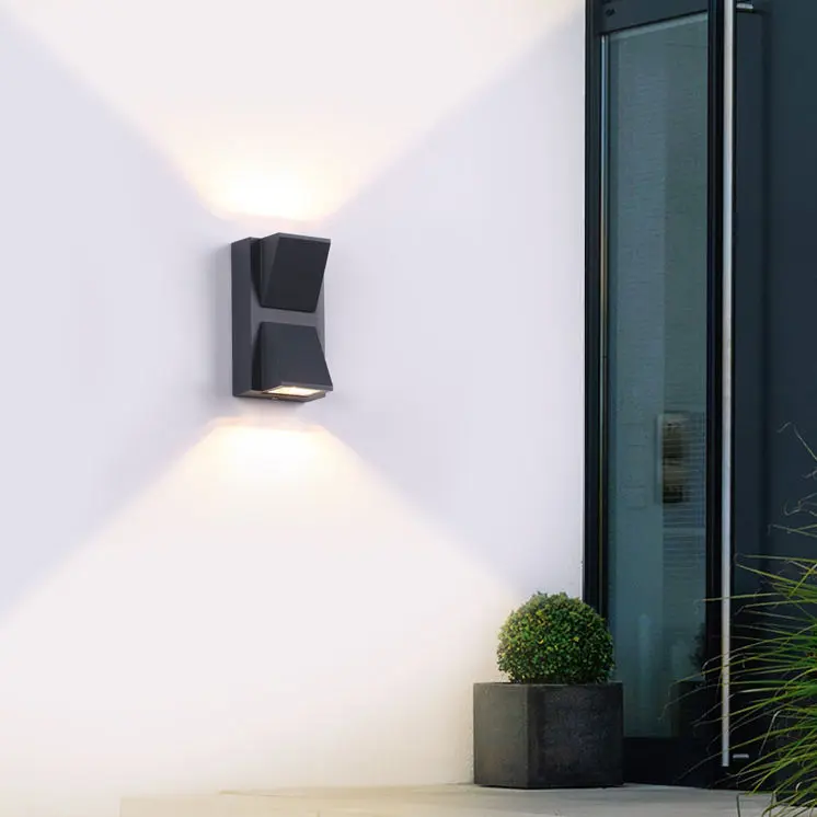 Đèn hắt tường cầu thang chữ nhật trang trí trong nhà và ngoài trời IP65 8