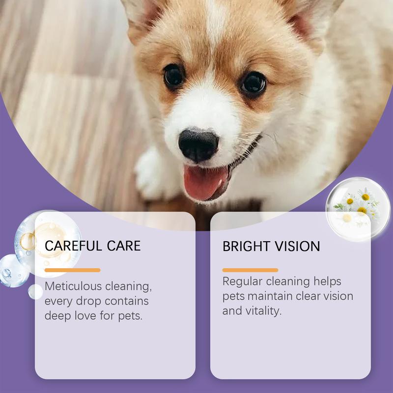 Product Introduction of [OY Pet Shop] Normal Saline Eye Cleaning Solution for Dogs Tears and Tears Cleaning and Soothing Eyes for External Use 4