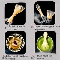 Gambar Vixplorn Pengocok Teh Resin Tradisional Pengocok Matcha Chasen Pencuci Piring Aman Pengaduk Matcha Alat Persiapan Bubuk Teh Hijau Matcha - aprikot warna, 80Prongs dari Vixplorn Kab. Tangerang 3 Tokopedia