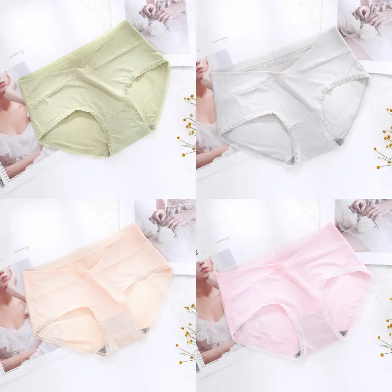 Quần Lót Bầu Larosa Cạp Chéo Chất Liệu Cotton Thông Hơi Kháng Khuẩn Bigsize LA88Q Vải Cotton