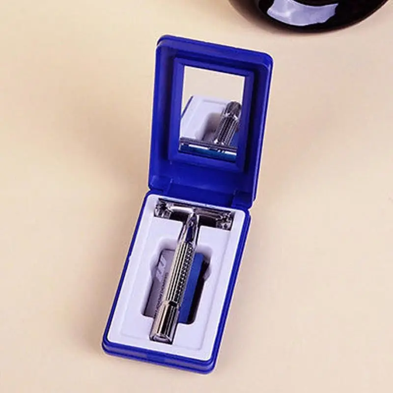 Professional Double Edge Safety Razor Long Handle Manual Razor