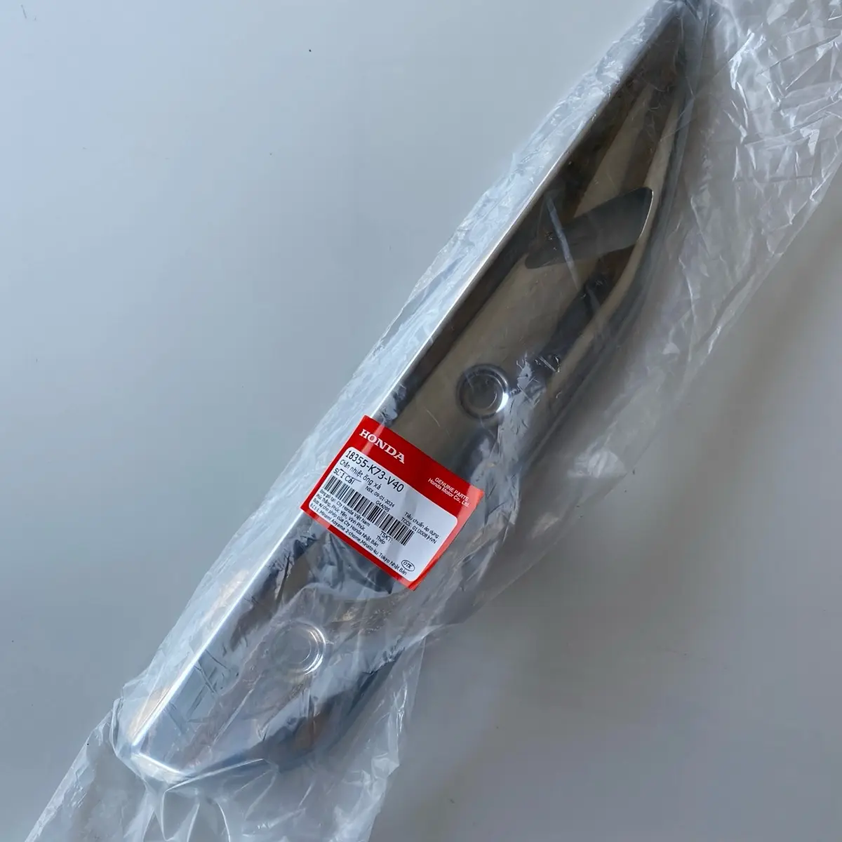 ￼Ốp pô, che bô Future 2019-2023 (Fu Led ), hàng chính hãng Honda.18355K73V40, Phụ Kiện, Phụ Tùng.