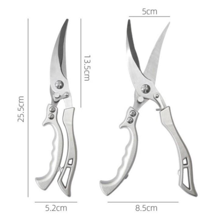 Kéo cắt gà cao cấp, Kéo làm bếp đa năng loại xịn của đức thiết kế mới cộng lực mạnh mẽ 5