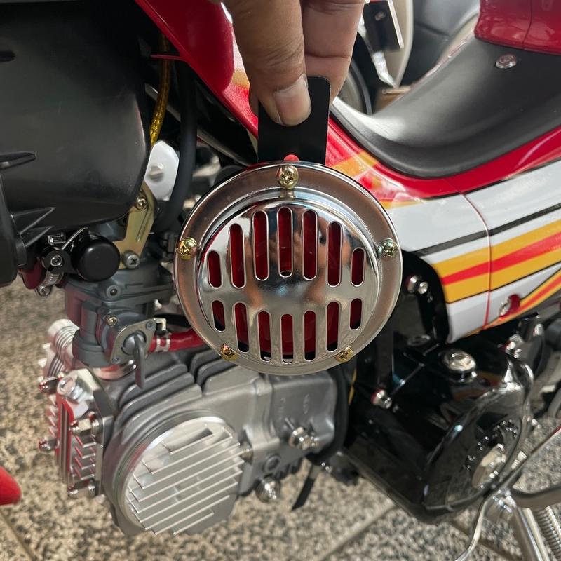 Còi cho Xe Máy, Xi Sáng, 9cm, Phụ Kiện Xe Máy