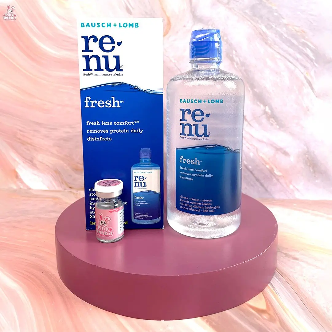 Renu Fresh 355ml | Cairan Softlens Multi Purpose Solution #softlensnyaman #softlensnyamanbikincantik