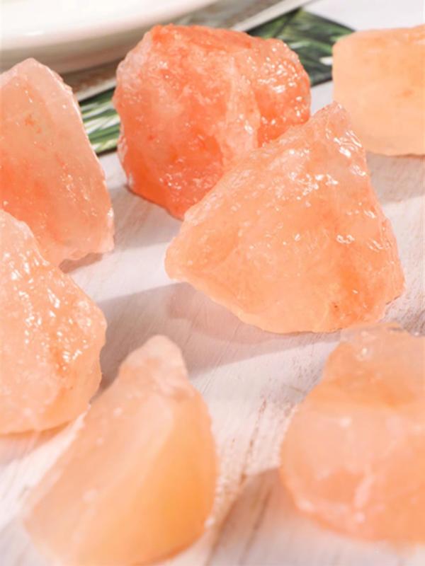 Himalayan Salt, Natural Healing Therapy Crystal Rough Stone Set, Healing Gemstone for Reiki Healing, Perfect for Gem Collection 5