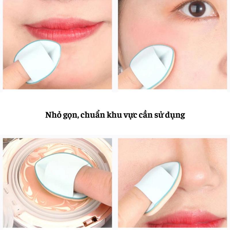 Product Introduction of (Rẻ Vô Địch) Mút Tán Kem Nền Che Khuyết Điểm Ngón Tay Mini Tiện Lợi Mtp8 17