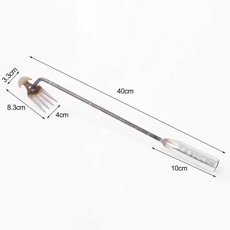 Dụng Cụ Làm Cỏ Lười Biếng, Dụng Cụ Tẩy Cỏ Hai Mục Đích, Cuốc Cỏ 4 Răng, Thép Mangan Rèn, Dụng Cụ Làm Cỏ Cầm Tay 6