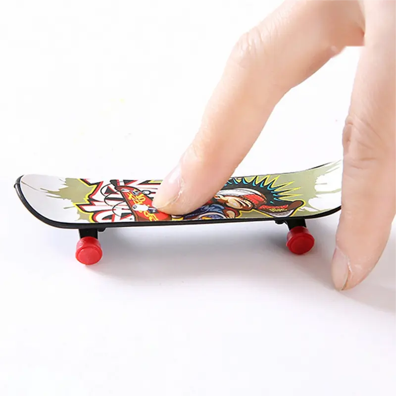 Ván Trượt Ngón Tay Mini, Đồ Chơi Sáng Tạo Để Bàn Thể Thao, Ván Trượt Đầu Ngón Tay, Thiết Kế Sáng Tạo Chống Trơn 5