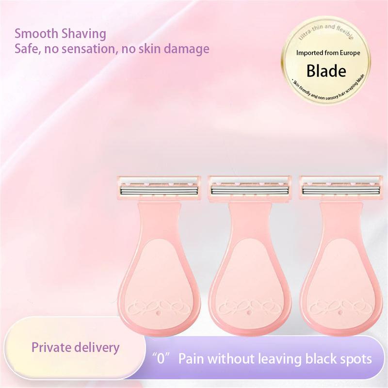 Product Introduction of Women's Shaving Knife Household Shaving Armpit Hair Leg Hair Pubic Hair Trimming Cleaning Private Shaving Knife Leg Shaving And Hair Removal Knife 34