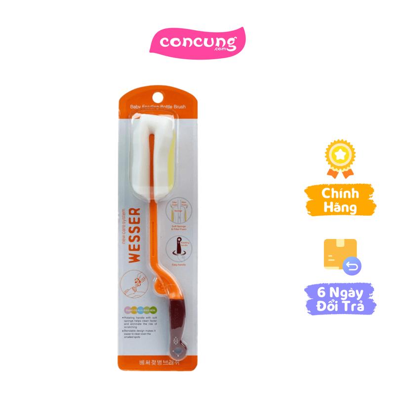 Dụng cụ Cọ rửa bình sữa Wesser