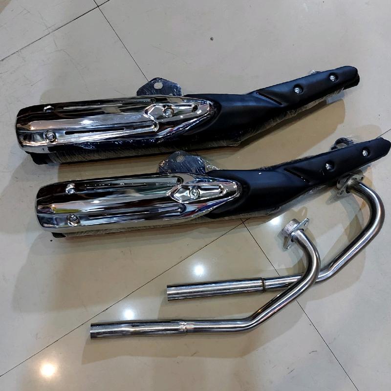 pô xe máy excitert 135. sirius, , wavee 2017 - 2023 cổ rời. inox 201( cổ dư phải cắt bớt mới gắn )