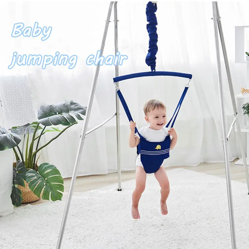 [Times Mall] Infant Jumping Chair Bounce Jumper Chair +Lifting Belt Baby Child Early Education Jumping Sense Integration Toy Indoor