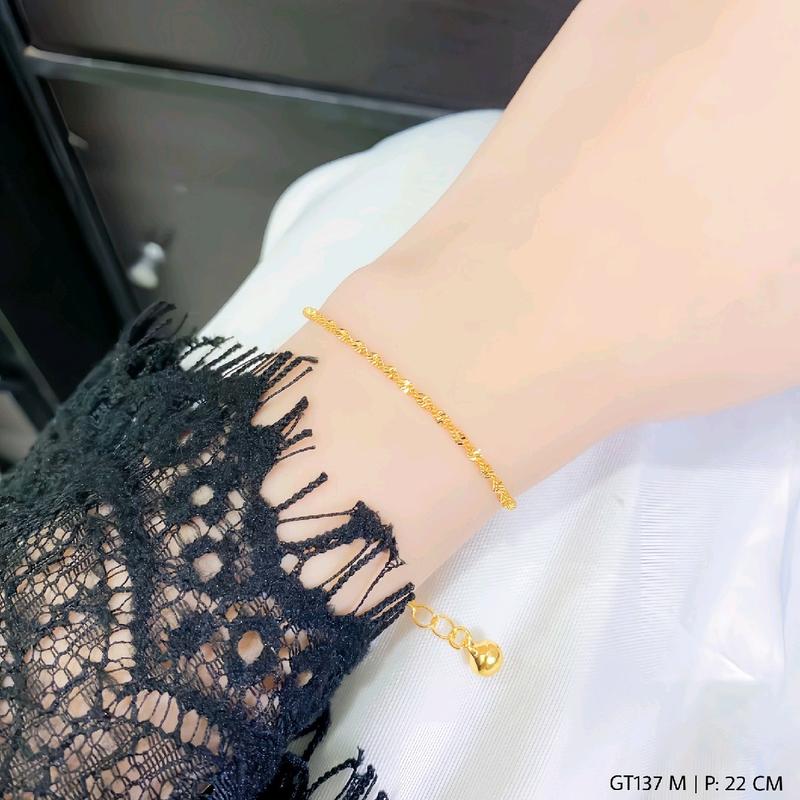 Gelang tangan wanita motif plintir GT18-137A 2